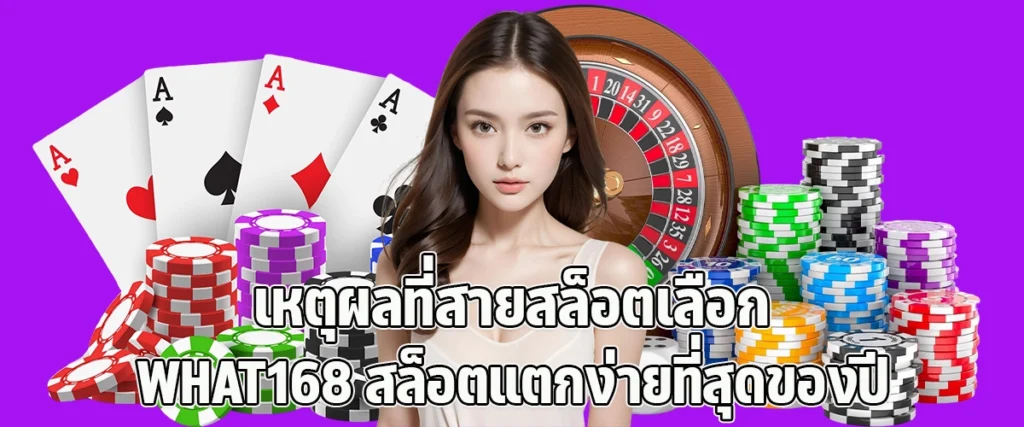 Top Reasons Slot Fans Choose What168 2025’s Easiest Winning Slots